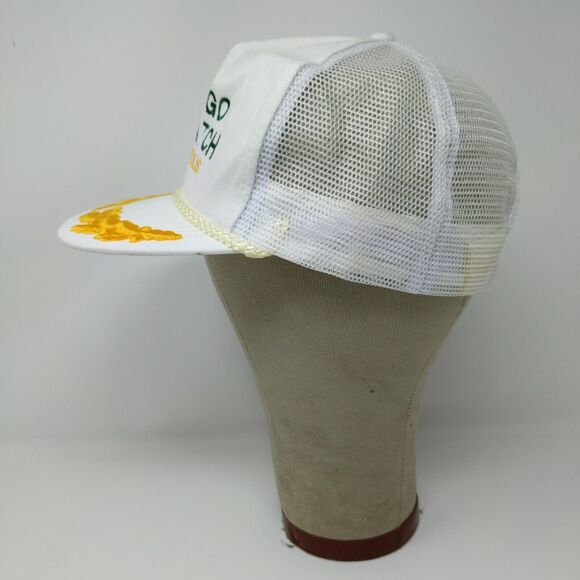 Indianapolis Cargo Dispatch Hat Scrambled Eggs White Snapback - Picture 5 of 11